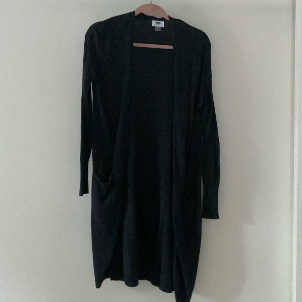 Old Navy S Gray Long Cardigan